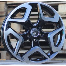 R17x7 5X100 ET 55 56.1 B1606 Black Polished (MB) For SUBAR (Z1)