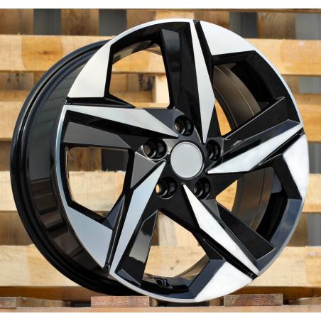 R17x7.5 5X114.3 ET 51 67.1 B1622 Black Polished (MB) For HYUND (Z1+Z3+Z4)