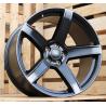 R20x9.5 5X115 ET 15 71.5 B1671 Black Half Matt (BLHM) For DODGE (Z2+Z1) (Rear+Front)