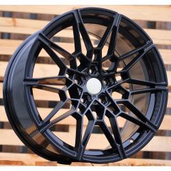 R19x8 5X120 ET 36 72.6 B1674 Black (BL) For BMW (P+Z4) (Rear+Front)