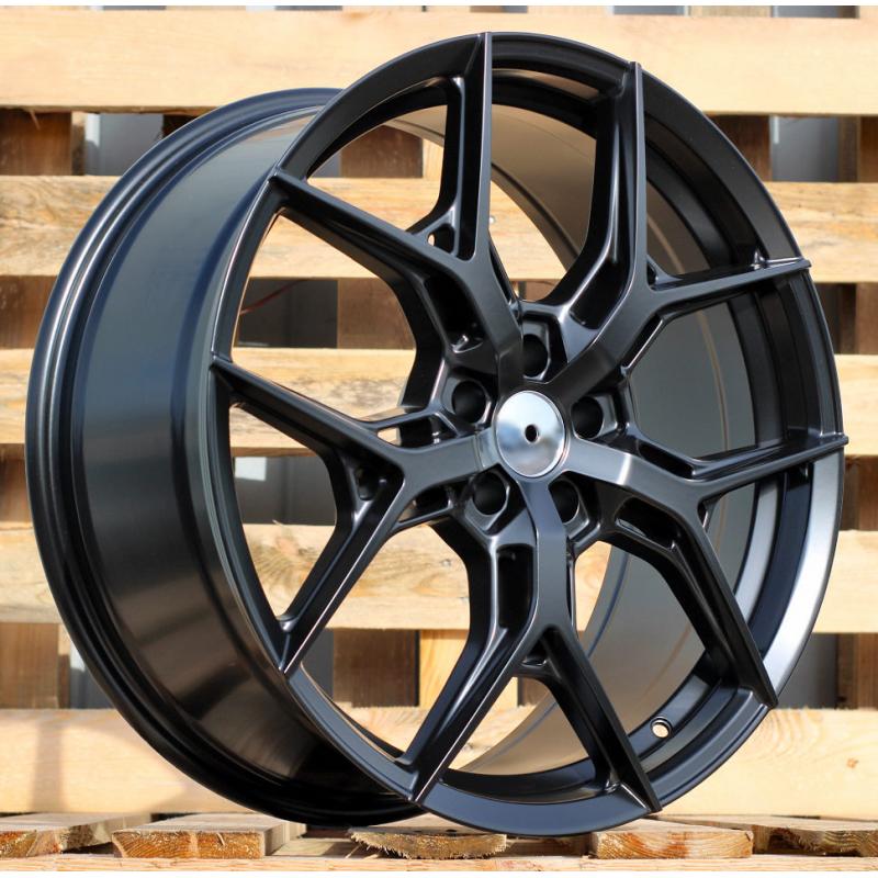 R20x8.5 5X108 ET 40 63.3 B1696 Black Half Matt (BLHM) For RACIN (P) R20x8.5 5X108 ET 40 63.3 B1696 Black Half Matt (BLHM) For RACIN (P)