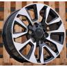 R19x7.5 6X139.7 ET 25 106.1 B1743 Black Polished (MB) For 4X4 (Z1+Z4) (TOYOTA)