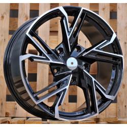R20x8.5 5X160 ET 50 65.1 B1800 Black Polished (MB) For FORD (K3)