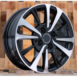 R15x6 4X100 ET 40 54.1 B1846 Black Polished (MB) For TOYOT (Z4)