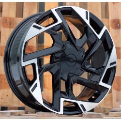 R19x7.5 5X114.3 ET 51 67.1 B1927 Black Polished (MB) For KIA (Z1) (NEW Model SPORTAGE)