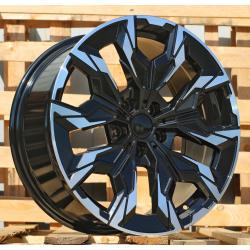 R18x8 5X112 ET 30 66.6 B1992 Black Polished (MB) For BMW (Z1)
