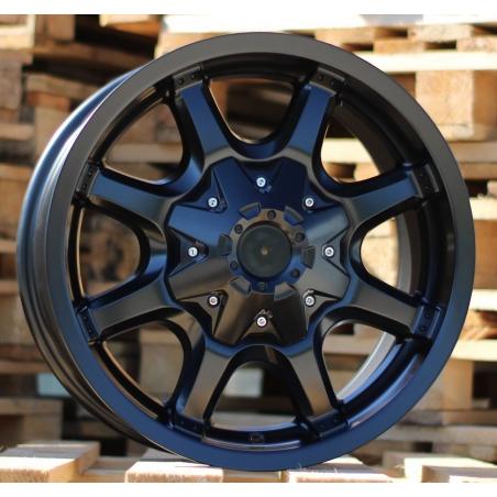R16x8 6X114.3 ET 0 66.1 B2004 Black Half Matt (BLHM) For 4X4 (K7) ((AKC 55 Eur))