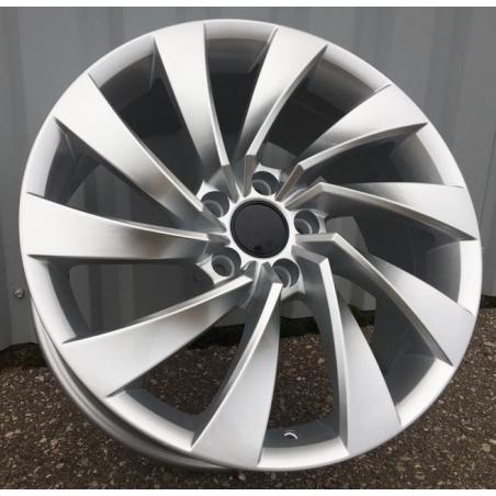 R17x7.5 5X112 ET 42 57.1 B5083 Silver Shining (SS) For VW (L2+K2)