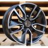 R15x6.5 5X108 ET 45 67.1 B5087 Black Polished Half Matt (MBHM) For RACIN (R)