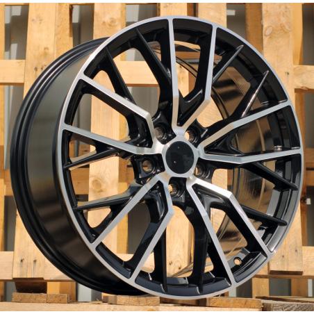R19x8 5X114.3 ET 40 60.1 B5137 Black Polished (MB) For LEX (K4)