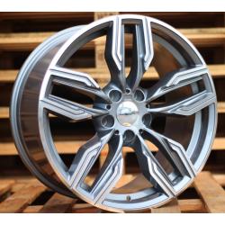 R19x9.5 5X120 ET 33 72.6 B5181 Grey Polished (MG) For BMW (N) ((AKC 70 Eur))