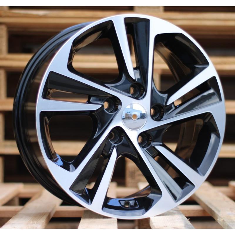 R16x6.5 5X114.3 ET 45 67.1 B5210 Black Polished (MB) For HYUND (D1+P) R16x6.5 5X114.3 ET 45 67.1 B5210 Black Polished (MB) For HYUND (D1+P)