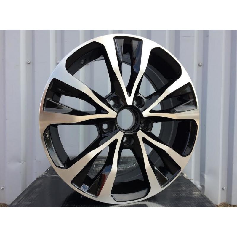 R16x6.5 5X114.3 ET 40 60.1 B5212 Black Polished (MB) For TOYOT (R) R16x6.5 5X114.3 ET 40 60.1 B5212 Black Polished (MB) For TOYOT (R)