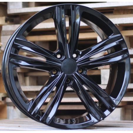 R19x8.5 5X112 ET 38 57.1 B5293 Black (BL) For VW (P)