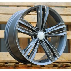 R17x7.5 5X112 ET 40 57.1 B5293 Gun Metal (GM) For VW (P)