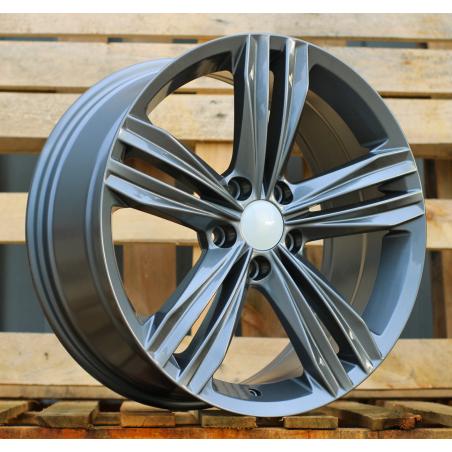 R17x7.5 5X112 ET 40 57.1 B5293 Gun Metal (GM) For VW (P)