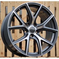R20x9 5X127 ET 35 71.5 B5315 (BY1317) Grey Polished (MG) For JEEP (Z1)