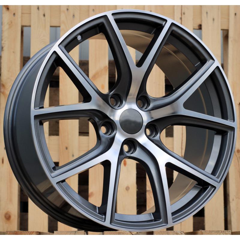 R20x9 5X127 ET 35 71.5 B5315 (BY1317) Grey Polished (MG) For JEEP (Z1) R20x9 5X127 ET 35 71.5 B5315 (BY1317) Grey Polished (MG) For JEEP (Z1)