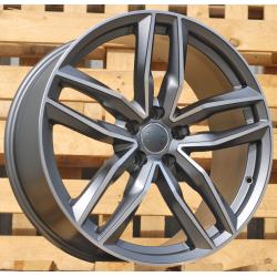 R20x9 5X112 ET 37 66.5 BK690 (BY1126) Grey Polished Half Matt (MGHM) For AUD (Z2)