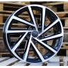 R19x8 5X112 ET 45 57.1 B5329 (BY1420) Black Polished (MB) For VW (Z3)