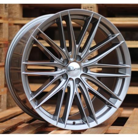 R20x9.5 5X120 ET 35 72.6 B5395 Grey (GR) For RACIN (K4) ((AKC 115 Eur) Vossen Style (Rear+Front))