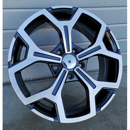 R17x6.5 5X114.3 ET 50 66.1 B5409 Black Polished (MB) For DACIA (L1)