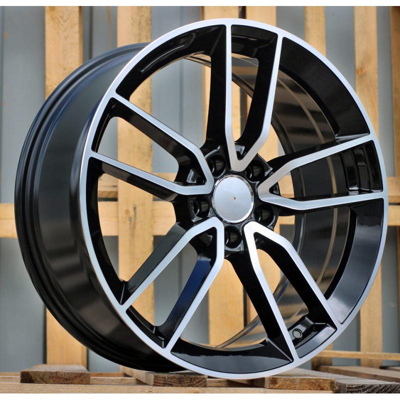 R17x7.5 5X112 ET 45 66.6 B5461 Black Polished (MB) For MER (D4) R17x7.5 5X112 ET 45 66.6 B5461 Black Polished (MB) For MER (D4)