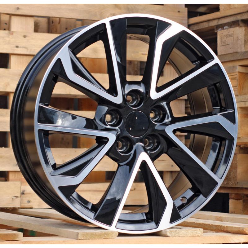 R16x6.5 5X100 ET 39 54.1 B5463 Black Polished (MB) For TOYOT (R) R16x6.5 5X100 ET 39 54.1 B5463 Black Polished (MB) For TOYOT (R)
