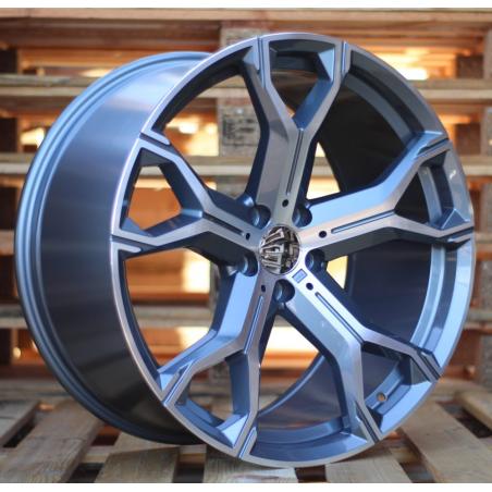 R20x10.5 5X112 ET 40 66.6 B5498 Grey Polished+Powder Coating (MGPC) For BMW (P+K4) ((AKC 120 Eur))