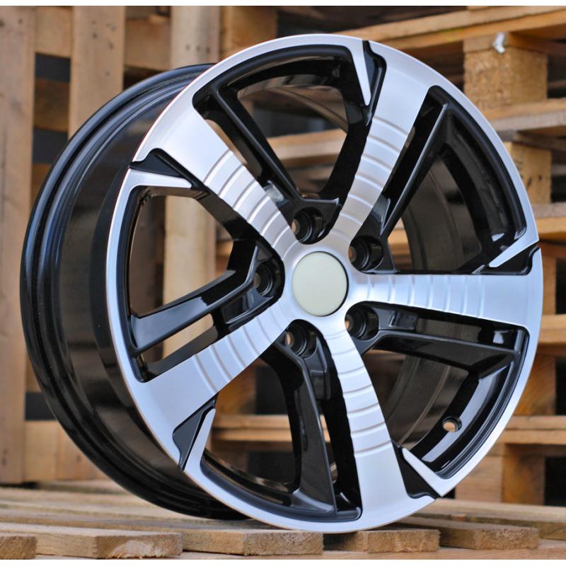 R16x7 4X108 ET 25 65.1 B5514 Black Polished (MB) For PEUG (Z2+L4) R16x7 4X108 ET 25 65.1 B5514 Black Polished (MB) For PEUG (Z2+L4)