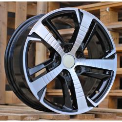 R16x7 4X108 ET 30 65.1 B5514 Black Polished (MB) For PEUG (R)