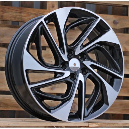 R17x7 5X114.3 ET 51 67.1 B5518 (FE189) Black Polished (MB) For HYUND (P1+R+P2+K7)