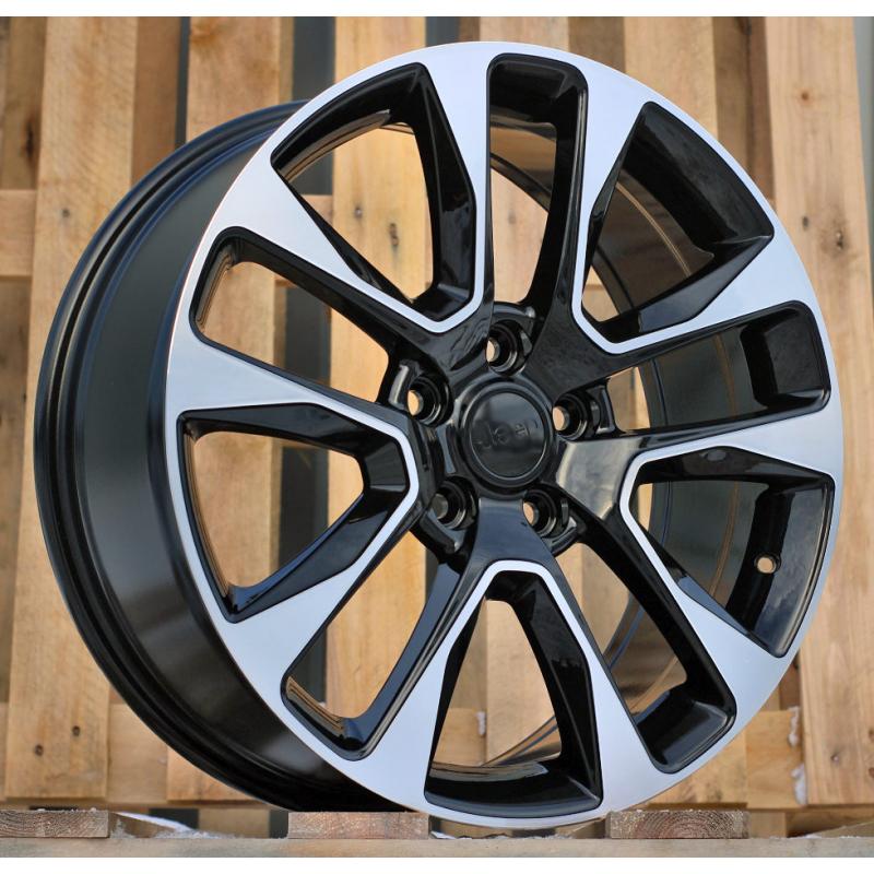R20x8 5X127 ET 50 71.5 B5536 Black Polished (MB) For JEEP (K4) R20x8 5X127 ET 50 71.5 B5536 Black Polished (MB) For JEEP (K4)