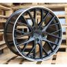 R21x9.5 5X130 ET 61 71.6 B5541 (TXRGW1847) Black+Polished Lip (BLPL) For PORCH (K3) (FORGED (Rear+Front))