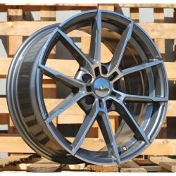 R17x7.5 5X112 ET 27 66.6 B5601 (D1740) Grey Polished (MG) For BMW (Z1)