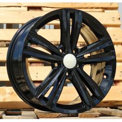 R17x7 5X112 ET 45 57.1 B5619 Black (BL) For VW (L1)