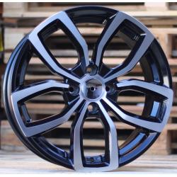 R16x6.5 4X100 ET 38 60.1 B5711 Black Polished (MB) For RENAU (L3)