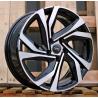 R17x7 4X100 ET 44 60.1 B5762 Black Polished (MB) For RENAU (K2)