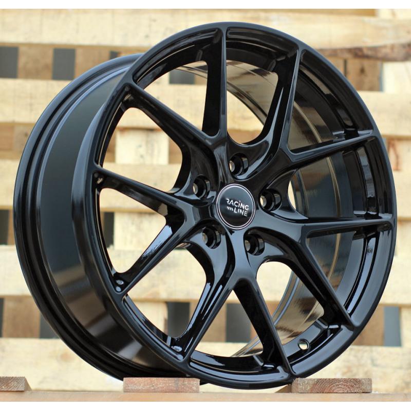 R17x7.5 5X108 ET 40 67.1 B5796 Black (BL) For RACIN (L5) R17x7.5 5X108 ET 40 67.1 B5796 Black (BL) For RACIN (L5)
