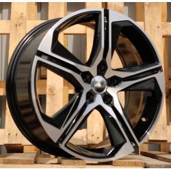 R18x7.5 5X112 ET 46 57.1 B5817 Black Polished (MB) For SEAT (L5)