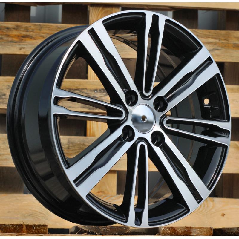 R15x6 4X100 ET 48 54.1 B5834 Black Polished (MB) For KIA (D1) R15x6 4X100 ET 48 54.1 B5834 Black Polished (MB) For KIA (D1)