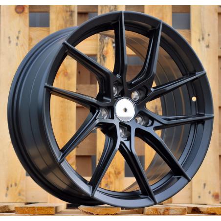 R18x8 5X112 ET 35 66.5 D2044 Black Half Matt (BLHM) For RACIN (K3) (Color: U4B)