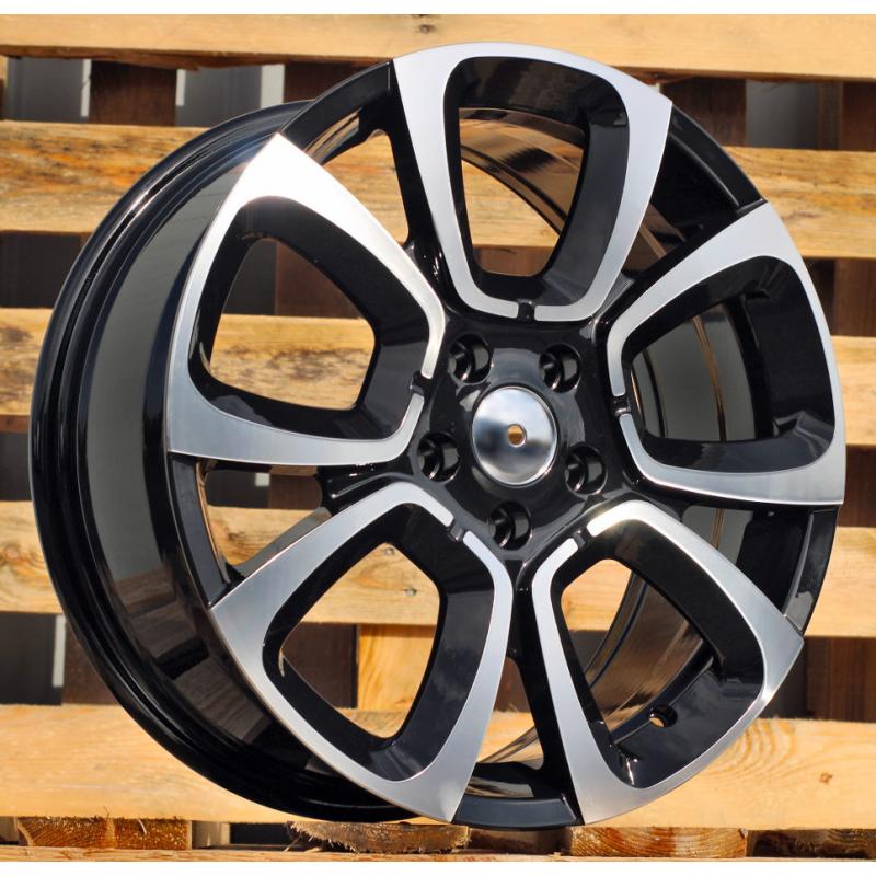 R17x7 4X108 ET 25 65.1 B5850 Black Polished (MB) For CITRO (D3) R17x7 4X108 ET 25 65.1 B5850 Black Polished (MB) For CITRO (D3)