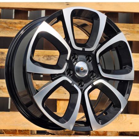 R17x7 4X108 ET 25 65.1 B5850 Black Polished (MB) For CITRO (D3)
