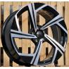 R17x7.5 5X112 ET 45 57.1 B5851 Black Polished (MB) For VW (R)