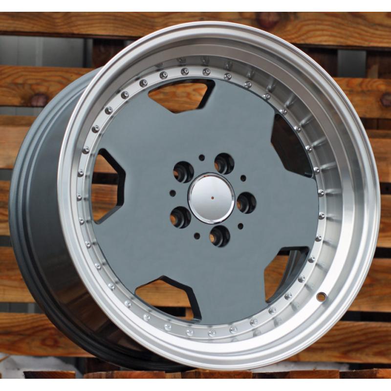 R17x9.5 5X112 ET 25 66.6 B5852 (BY1781) Graphite+Polished Lip (GRPL) For MER (Z1) (MONOBLOCK Style) R17x9.5 5X112 ET 25 66.6 B5852 (BY1781) Graphite+Polished Lip (GRPL) For MER (Z1) (MONOBLOCK Style)
