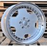 R18x8 5X112 ET 30 66.6 B5852 Silver+Polished Lip (SP) For MER (P) (MONOBLOCK Style Rear+Front)