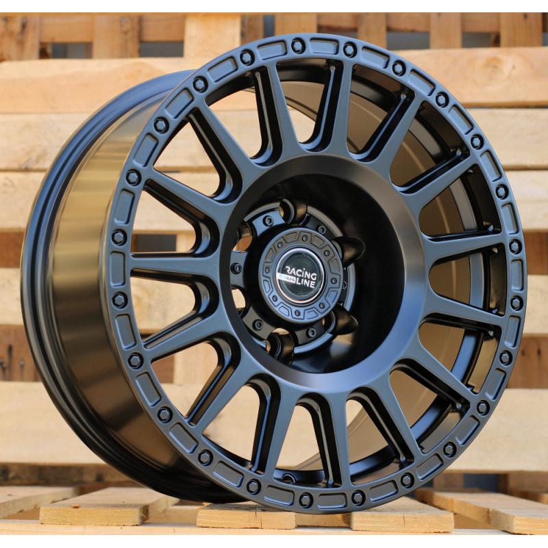 R17x8 6X139.7 ET M15 110.1 B5877 Black Half Matt (BLHM) For 4X4 (K2) R17x8 6X139.7 ET M15 110.1 B5877 Black Half Matt (BLHM) For 4X4 (K2)