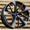 R21x8.5 5X112 ET 34 66.5 B5907 Black Polished (MB) For AUD (K4) (NEW MODEL)
