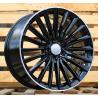 R19x9 5X112 ET 45 66.6 B5909 Black+Polished Lip (BLPL) For MER (K4)